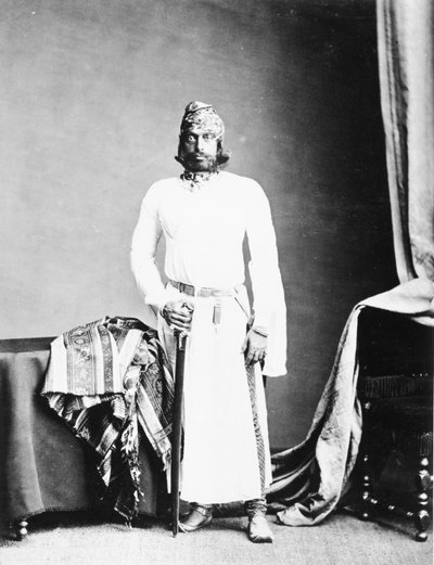 Maharaja Jaswant Singh II of Jodhpur by British Photographer